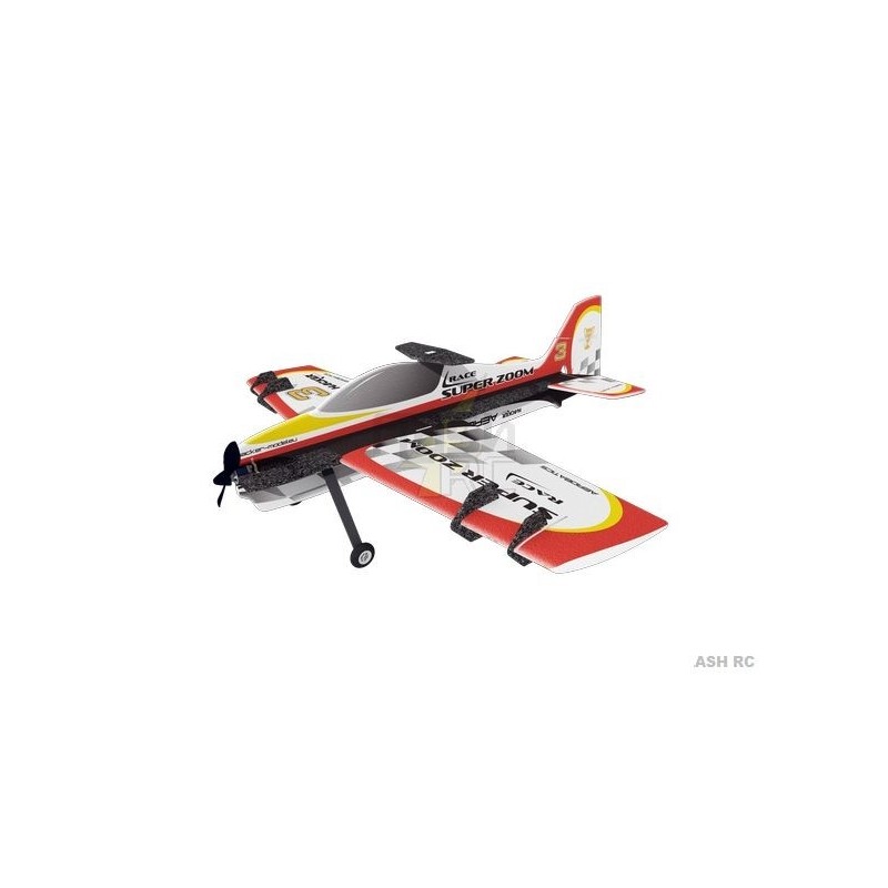 Avion Hacker model Super Zoom Race rouge ARF env.1.00m - FLASH RC