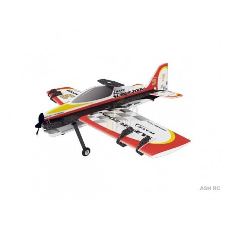 RC-Kunstflugzeuge - Flugzeug Hacker model Super Zoom Race rot ARF ca.1.00m - FLASH RC