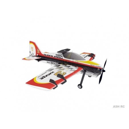 Avion Hacker model Super Zoom Race rouge ARF env.1.00m - FLASH RC
