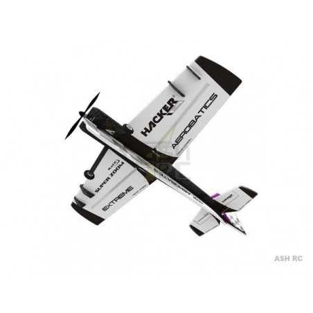 RC Kunstflugzeuge - Flugzeug Hacker model Super Zoom Race violett ARF ca.1.00m - FLASH RC