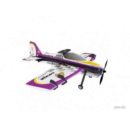 Avión Acrobático RC - Hacker Model Super Zoom Race Purple ARF approx.1.00m - FLASH RC