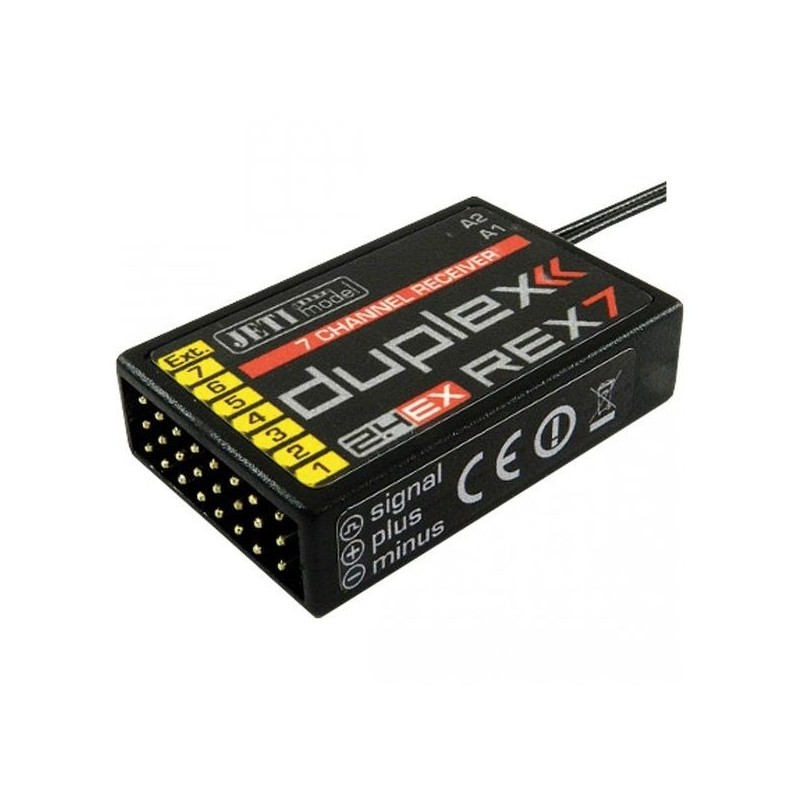 JETI - Receptor Jeti 7 Duplex EX 2.4Ghz - RC FLASH