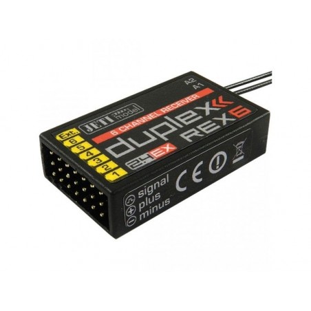 JETI - Receptor Jeti 6 Duplex EX 2.4Ghz - RC FLASH