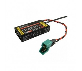 JETI - Récepteur REX 12 Duplex EX 2.4Ghz Jeti 12 Voies - FLASH RC