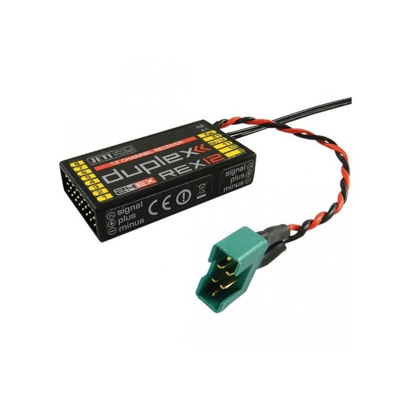 JETI - Receptor Jeti 12 Duplex EX 2.4Ghz - RC FLASH