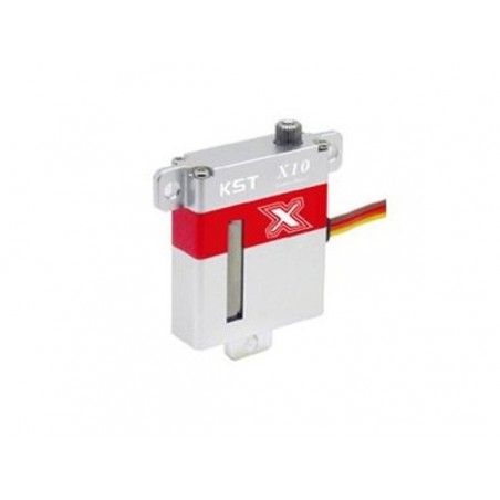 Servos - 4x KST X10 HV 10mm servos (28g, 10.8kg.cm, 0.10s/60°) - FLASH RC