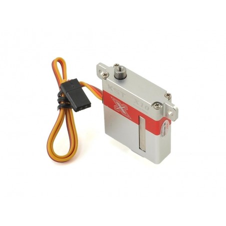 Servos - 4x KST X10 HV 10mm servos (28g, 10.8kg.cm, 0.10s/60°) - FLASH RC
