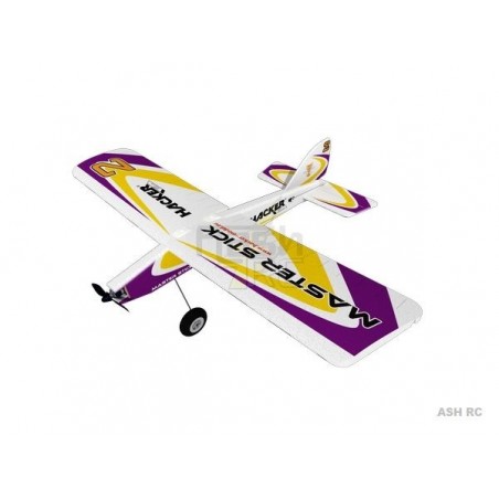 Aerei R/C per principianti - Modello di aereo Hacker Master Stick viola ARF circa 1,20m - FLASH RC