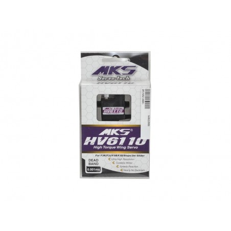 Servos - Servo Mini Mks HV6110 MG digital - FLASH RC