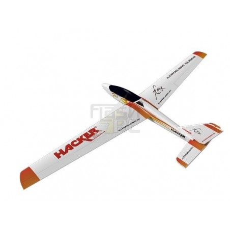 Avion Hacker Model Fox rouge env.2.00m ARF ailes/empennages recouverts - FLASH RC