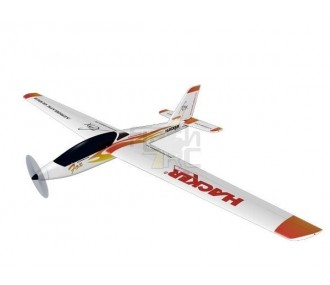 Motoveleros RC - Fox Electro rojo aprox.2.00m ARF modelo con alas cubiertas/emp Hacker - FLASH RC