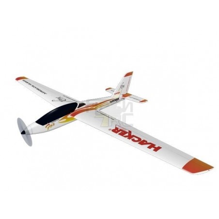 Avion Hacker Model Fox Electro rouge env.2.00m ARF ailes/emp recouverts - FLASH RC