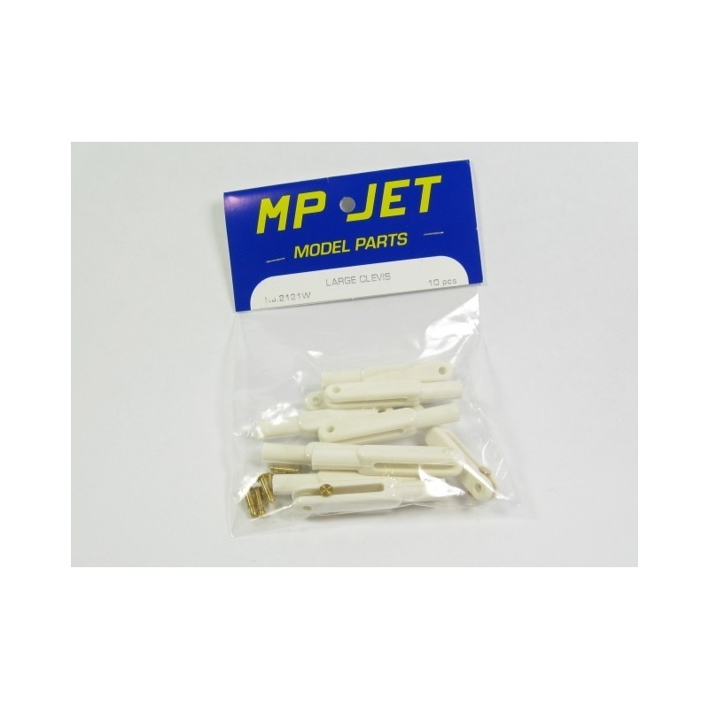 Nylon dritto - NYLON CHAPE M3 AXE metal Ø2,5mm 10pcs Mp Jet (l=2.5mm) - FLASH RC