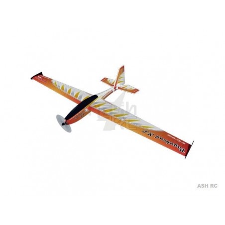 RC Motorgliders - Vagabond XL Electro orange approx.2.00m ARF covered wings/emp Hacker model - FLASH RC