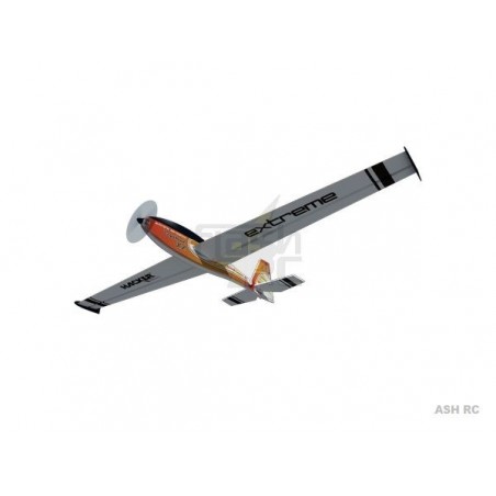 RC Motorgliders - Vagabond XL Electro orange approx.2.00m ARF covered wings/emp Hacker model - FLASH RC