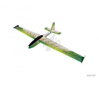 Alianti RC - Vagabond XL verde ca.2.00m ARF ali coperte/emp Hacker ModeL - FLASH RC