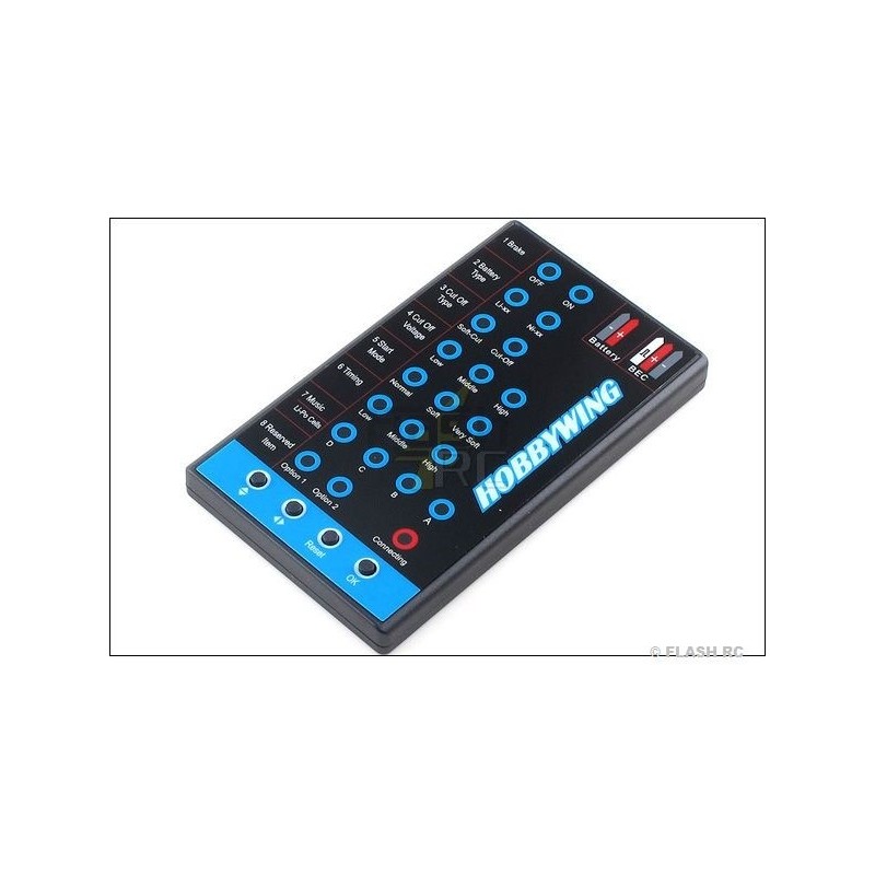 Cartes de programmation - Carte programmation pour controleur Skywalker/Flyfun Hobbywing - FLASH RC