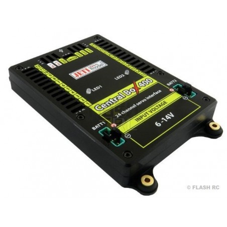 Box (Powerbox, Emcotec, Jeti, ...) - Central Box 400 Duplex 2.4EX - Jeti - FLASH RC