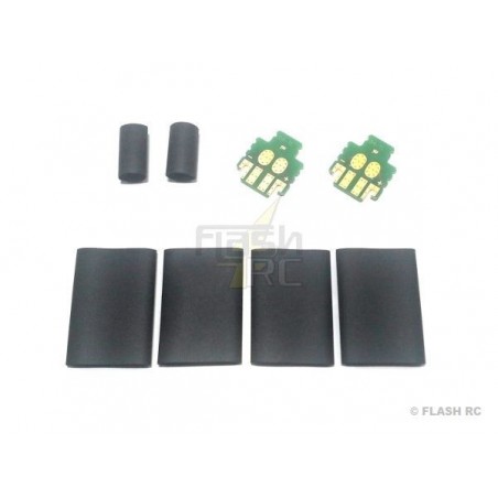 Accessori per batterie e celle - Scheda a 2 poli per presa MPX verde (2 pz) Jeti - FLASH RC