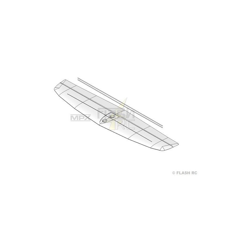 Empennages Planeurs/motoplaneurs RC - HERON : Profondeur - FLASH RC