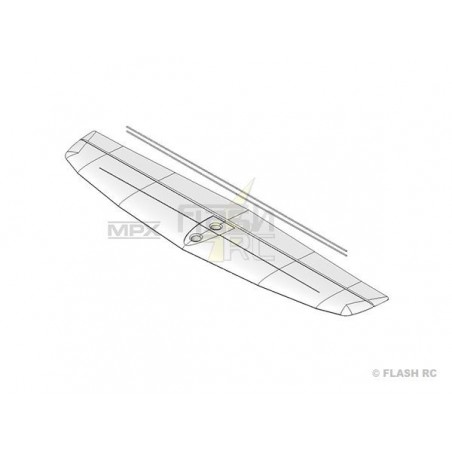 Empennages Planeurs/motoplaneurs RC - HERON : Profondeur - FLASH RC