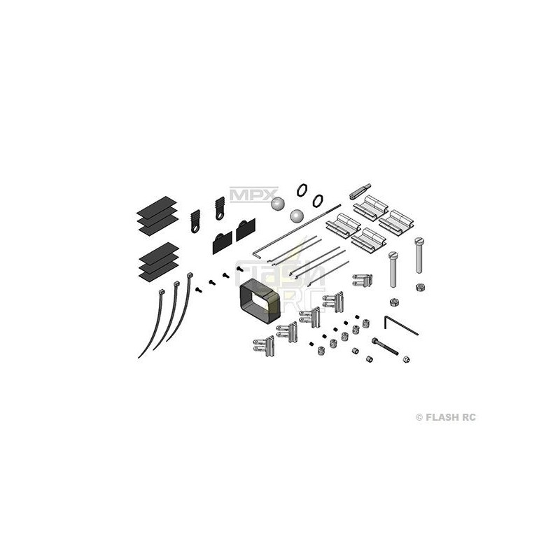 Small parts & accessories - HERON : Accessories set - FLASH RC