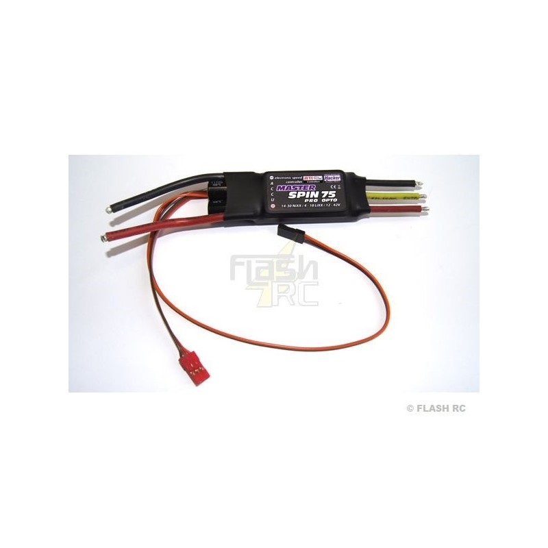 Brushless - Jeti MasterSPIN 75 Pro OPTO CONTROLLER - RC FLASH