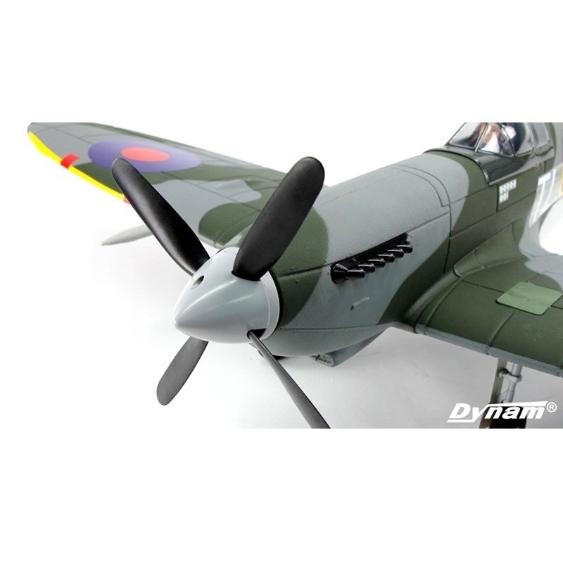 Warbirds RC - Dynam Spitfire MK IX PNP V3 Aircraft approx.1.20m - FLASH RC
