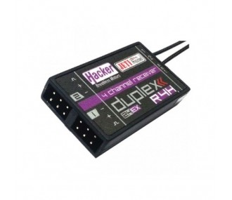 JETI - R4H Duplex EX 2.4Ghz Jeti 4-Kanal Empfänger - FLASH RC