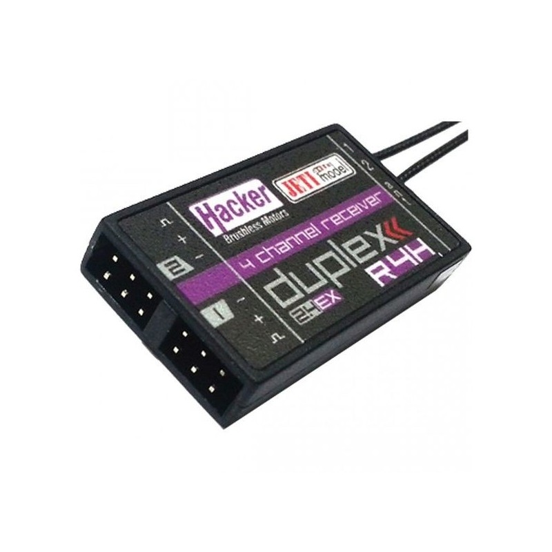 JETI - Jeti R4H Receptor Duplex EX 2.4Ghz 4 Canales - RC FLASH