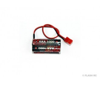 Batteries de réception - Batterie 4,8V 1000mAh NiMh bloc ENRICH POWER - FLASH RC