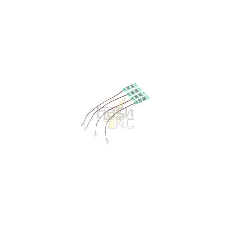 Accessories FPV Racers (Electronics/Batteries...) - BLH8906 - LED Set - Blade Mach 25 FPV Racer E-Flite - FLASH RC