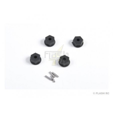 Spare parts for RC cars - T4900/12 - Wheel drive + axle (4 pcs) - Mad Pirate - FLASH RC
