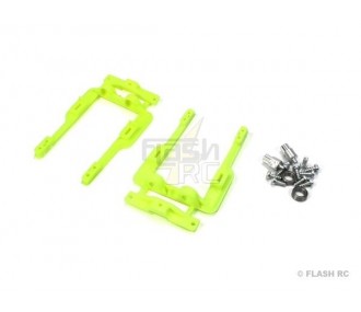 Precision Servo Mounts - MKS Servo Mounts (1 pair) with bearing (DS125 Glider/Mini, HBL6625HV) - FLASH RC
