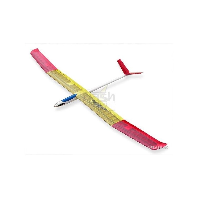Motoplaneurs RC - Avia env.2.50m  rouge/jaune ARF TOPModeL CZ - FLASH RC