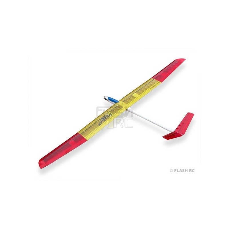 Motoplaneurs RC - Avia env.2.50m  rouge/jaune ARF TOPModeL CZ - FLASH RC
