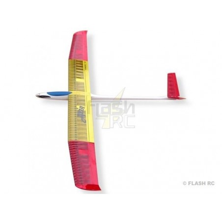Motoveleros RC - Avia aprox.2.50m rojo/amarillo ARF TOPModeL CZ - FLASH RC