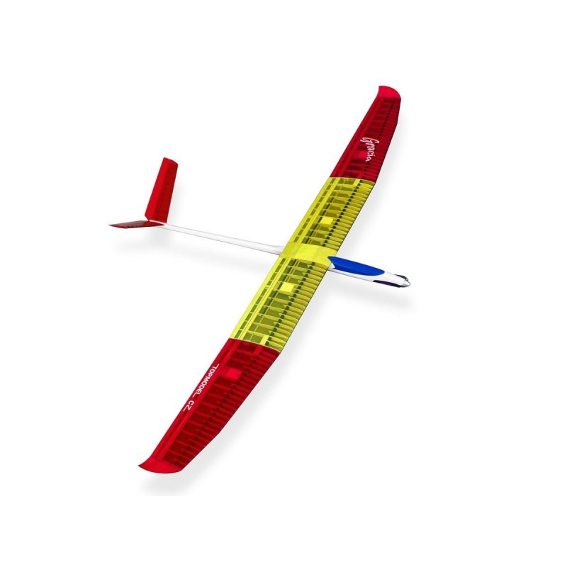 RC Motorgliders - Gracia approx.3.07m red/yellow ARF TOPModeL CZ - FLASH RC