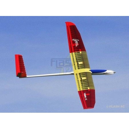 RC Motorgliders - Gracia approx.3.07m red/yellow ARF TOPModeL CZ - FLASH RC