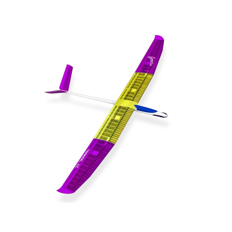 Motoplaneurs RC - Gracia env.3.07m violet/jaune ARF TOPModeL CZ - FLASH RC