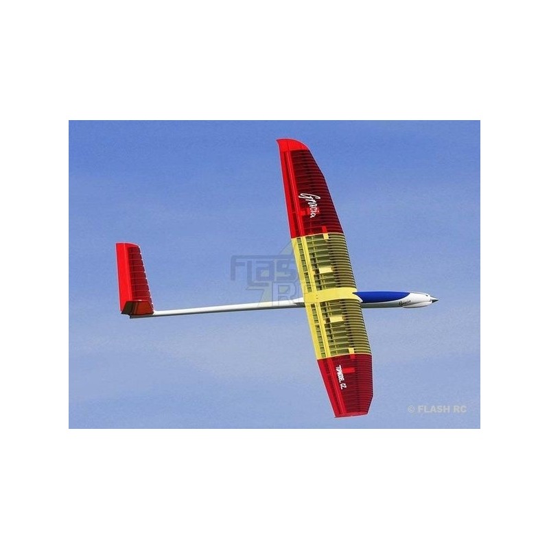 Motoplaneurs RC - Gracia env.3.07m violet/jaune ARF TOPModeL CZ - FLASH RC