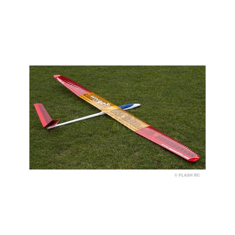 RC Motorgliders - Gracia Maxi approx.3.52m red/orange ARF Topmodel CZ - FLASH RC