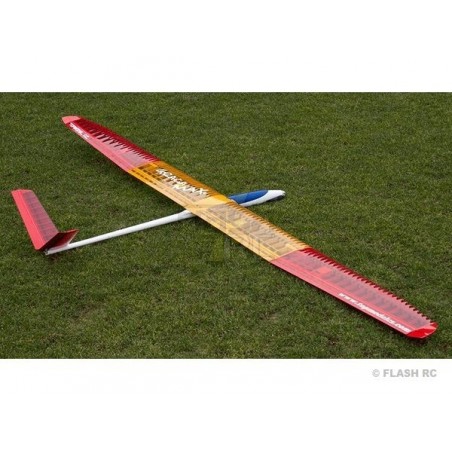 RC Motorgliders - Gracia Maxi approx.3.52m red/orange ARF Topmodel CZ - FLASH RC