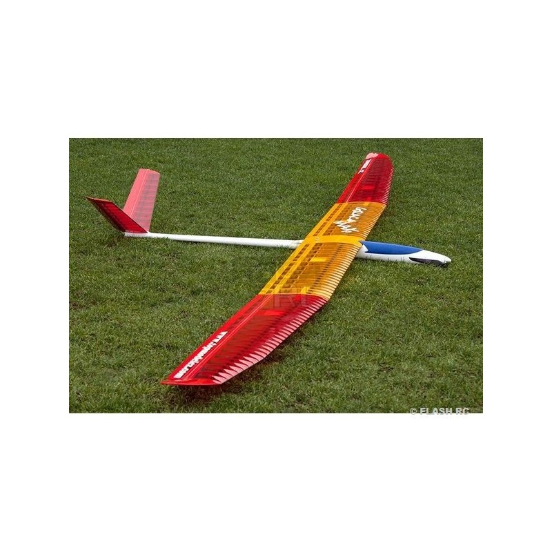 RC Motorgliders - Gracia Maxi approx.3.52m red/orange ARF Topmodel CZ - FLASH RC