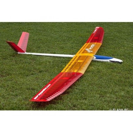 Motoplaneurs RC - Gracia Maxi env.3.52m rouge/orange ARF Topmodel CZ - FLASH RC