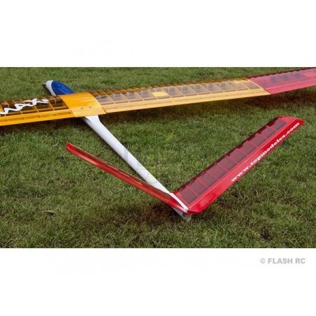 RC Motorgliders - Gracia Maxi approx.3.52m red/orange ARF Topmodel CZ - FLASH RC