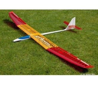 RC Motorgliders - Grafas Maxi approx.3.52m orange/yellow ARF TOPModeL CZ - FLASH RC 2