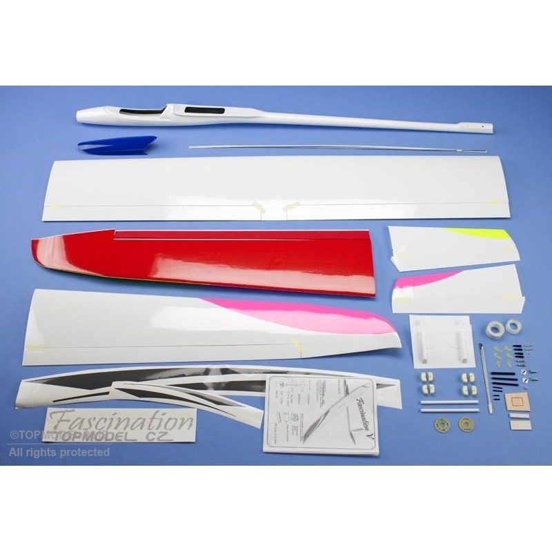 RC Motorgliders - Fascination V Desing II approx.3.60m ARF TOPModeL CZ - FLASH RC