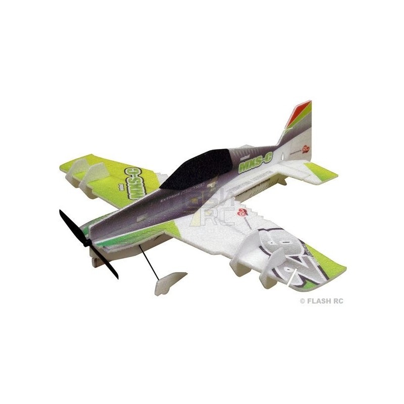 RC Indoor Flugzeuge - MXS-C 'Mini Series' D1 ca.600mm grün/weiß Rc Factory - FLASH RC