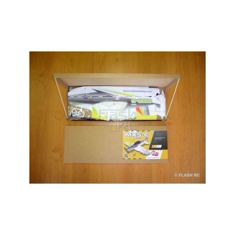 Aerei RC da interno - MXS-C 'Mini Series' D1 circa 600mm verde/bianco Rc Factory - FLASH RC
